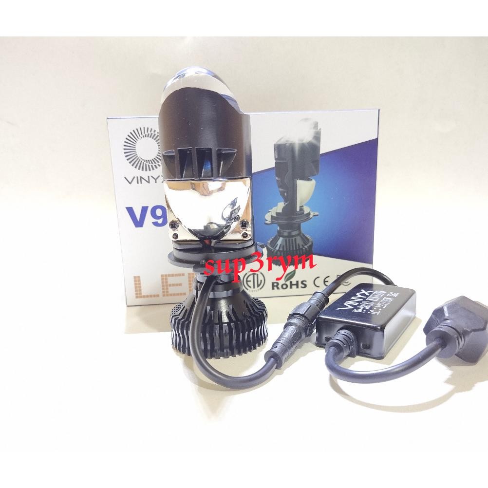 Original Vinyx V9 Mini Projector H4 Cut Off Bild Mini High Quality Led ไฟหน้า