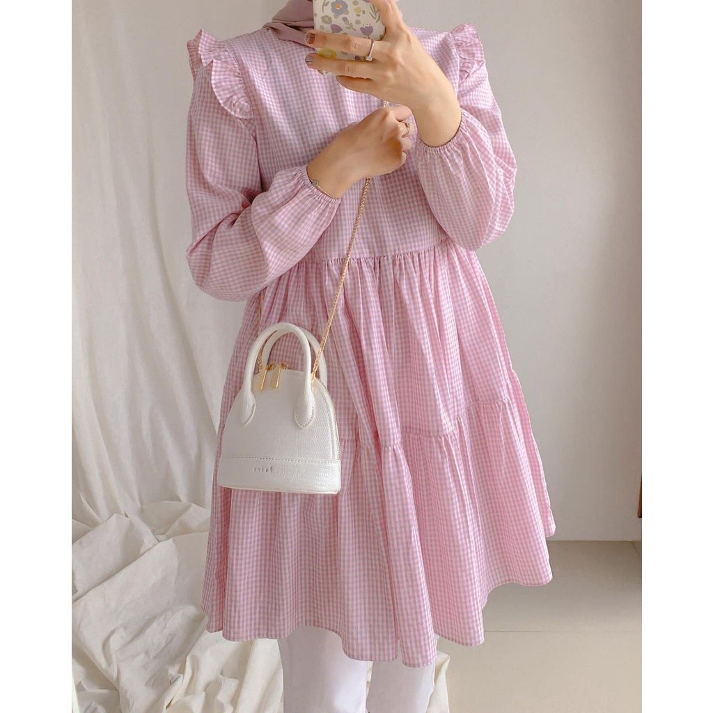 นําเข้าเสื้อเด็กผู้หญิง Boju Girls Tunics Bsju Tunix Cewe Kekinian Tuju Long Tunik นําเข้า Baju Siar