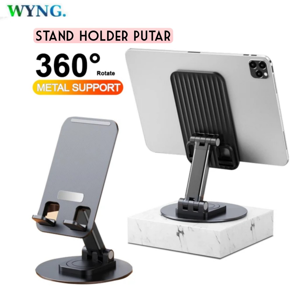 HP ZF - ที่วางโทรศัพท์แบบหมุนได้ 360° ที่วางโทรศัพท์มือถือและแท็บเล็ตมัลติฟังก์ชั่น
