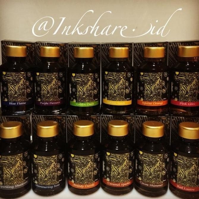 - Diamine Shimmering Inks - Fountain Pen Ink 50ml ขวด