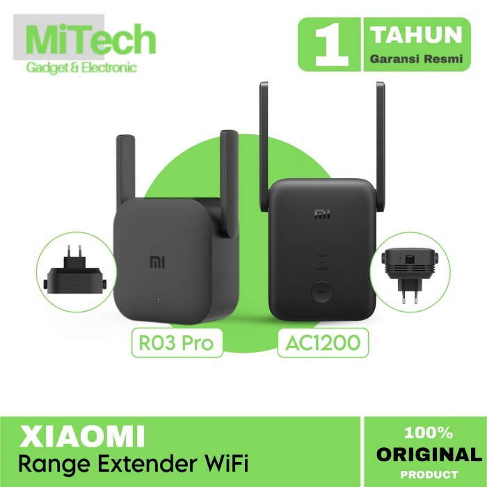 Mi Extender Pro / AC1200 Repeater สําหรับเราเตอร์ช่วง WiFi