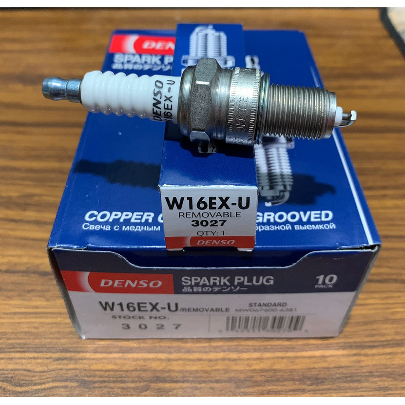 ต้นฉบับ Suzuki karimun 99-07 W16EX-U หัวเทียน Denso