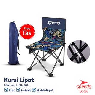 SPEEDS Kursi Lipat Camping Kursi Lipat Outdoor Kursi Gunung Kursi Sauna Bangku Portable 031-12