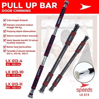 SPEEDS Pull Up Bar atau Door Chinning Bar Untuk pembentukan otot anda 013-4