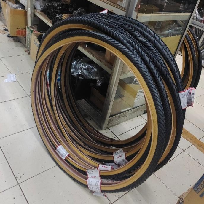 Kenda Brown Tanwall 700 x 38c 40-622 T kenda 75 PSI ราคาหน่วย