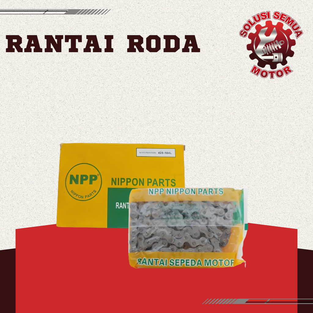 MOTORCYCLE CHAIN / CHAIN GL PRO NEO, MEGA PRO, GL PRO, JUPITER MX, JUPITER MX 2010
คลัทช์ NPP