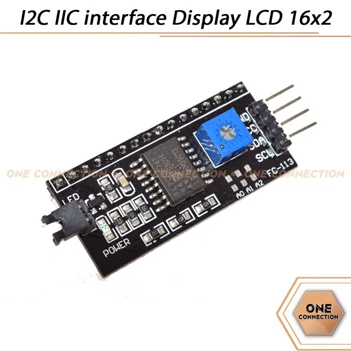 I2C IIC อินเทอร์เฟซจอแสดงผล LCD 16x2 1602 LCD 20X4 2004 LCD1602 บอร์ด