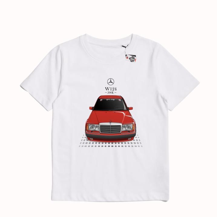 เสื้อยืด Karimake มีจํานวนจํากัด Distro Mercedes Benz W124 Coupe