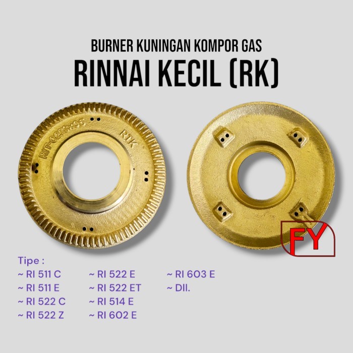 Ammos - [EK-001] หัวเตาแก๊ส Rinnai ขนาดเล็ก (Rk)