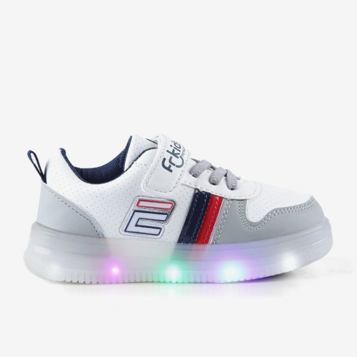 FRKIDS รองเท้าผ้าใบเด็ก Unisex ขนาด 26-30 รองเท้ากันลื่น K.Ervin