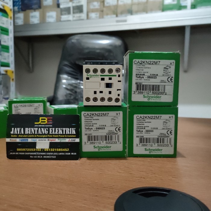 Ca2Kn22M7 รีเลย์ควบคุม 2No 2Nc 220V Schneider ของแท้