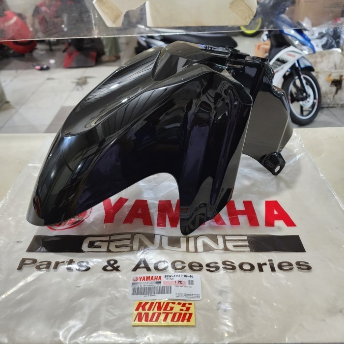 ด้านหน้า MUDGER สําหรับ MIO GEAR 125 สีดํา ORIGINAL YAMAHA B3W F1511 P6-33
