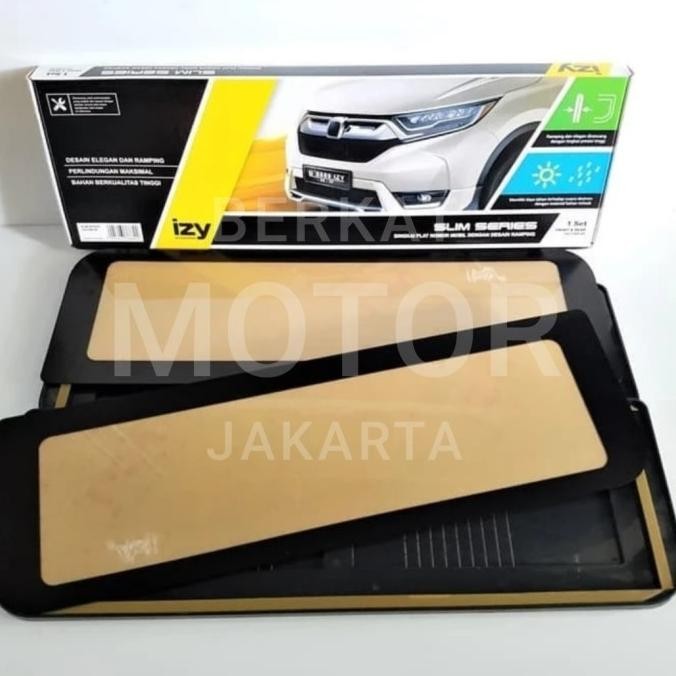 Ready ฝาครอบป้ายทะเบียนรถสากล Izy Slim Series Izy Mount Coaster