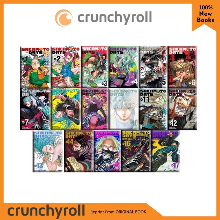 SGA99 MANGA SAKAMOTO DAYS BY YUTO SUZUKI (ภาษาอังกฤษ)