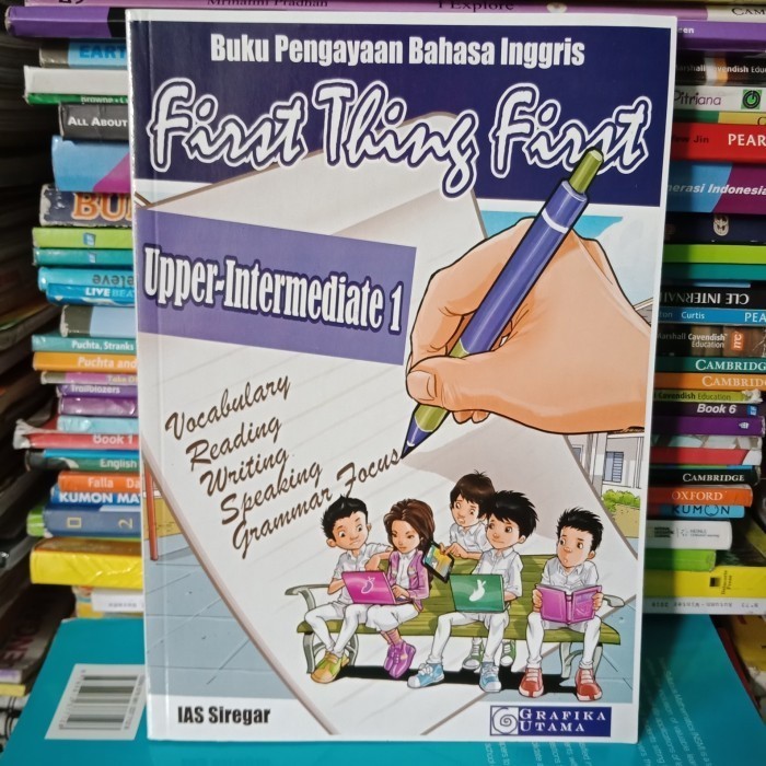 First Thing First Level Upper ระดับกลาง 1 หนังสือ Enrichment