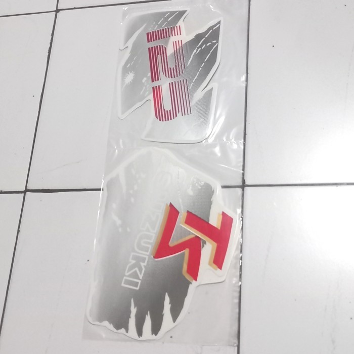 Striping 1993-1994 Er Ts125 Striping Er Silver Ts125 Striping Er Ts125 Body สติกเกอร์ Ts125 สติกเกอร