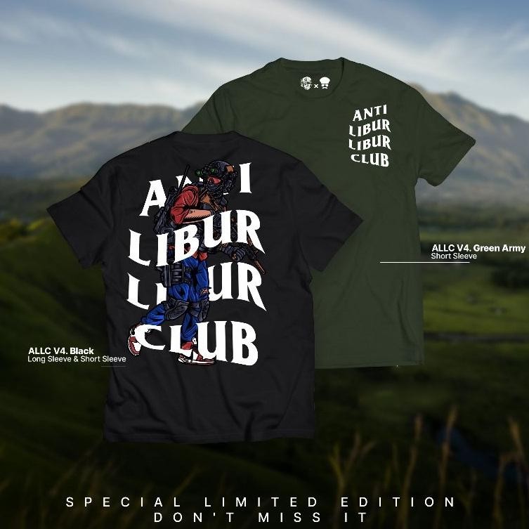 Anti-Holiday Holiday Club V4 T-Shirt & Long Shirt Civil Service