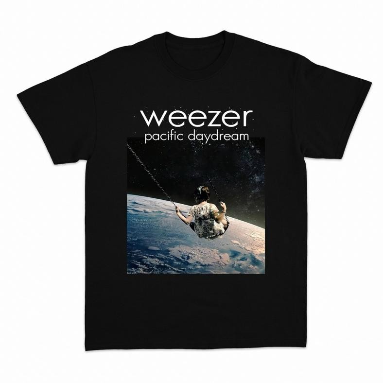 เสื้อยืด Weezer Pacific Day Dream Kaos Weezer