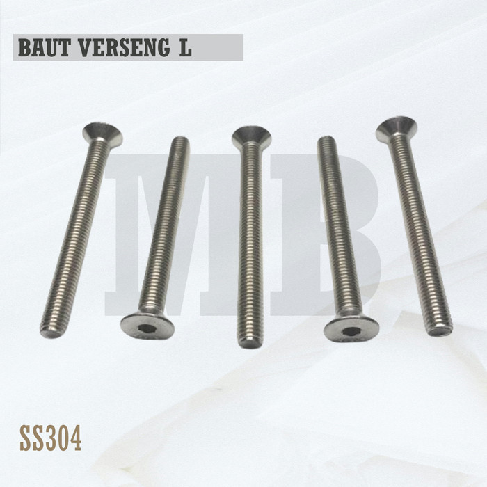 Bolt Verseng L M4X12 / Bolt JFL 4X12 / Countersunk L M4 X 12 / 4 X 12 - Socket Countersunk Screw Sta