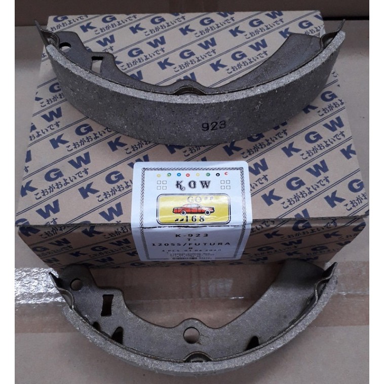 ผ้าเบรค Mitsubishi T-120 Ss/Suzuki Futura - ด้านหลัง - K923