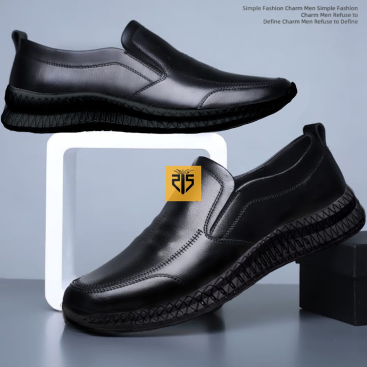 Zapatoshop Mens Loafer - Morgan Mens Official Office Shoes Size 38-43 Black & Brown