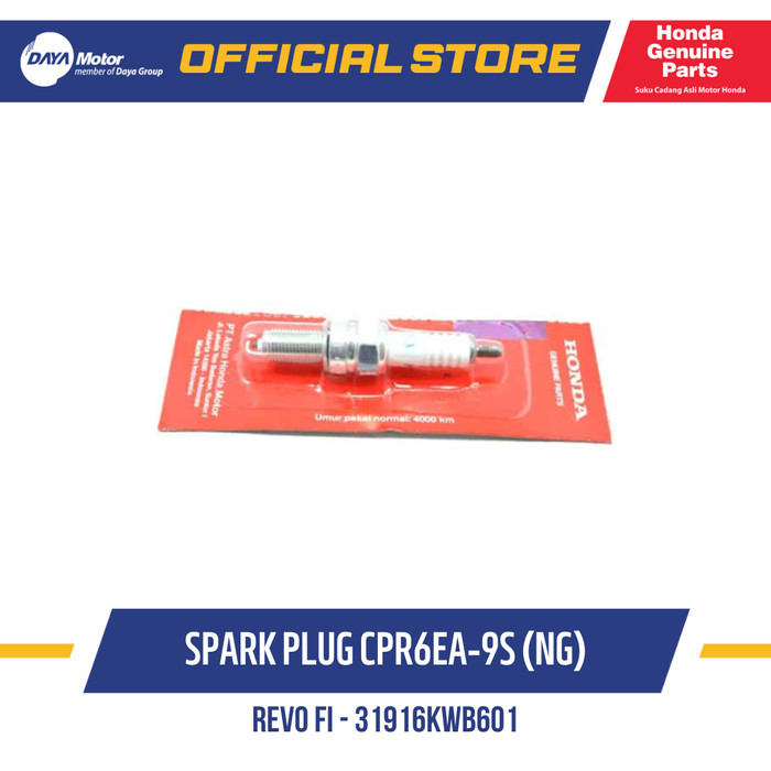 หัวเทียน CPR6EA 9S (NG) HONDA BLADE, REVO 110 FI 31916KWB601