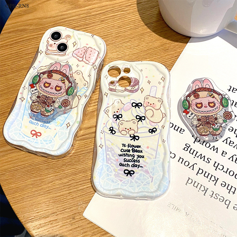 OPPO Reno 13F 11 11F 10 8 8T 7 7Z 8Z 6 5 5F 4 4F R15 R17 Pro 4G 5Gปลอกอ่อนเคสโทรศัพท์C6 4040 UDE H2 