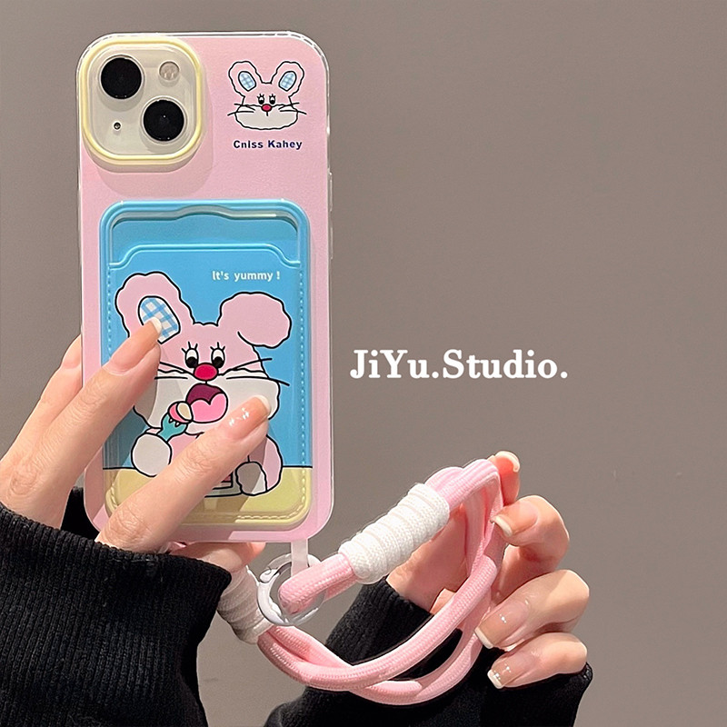 ขนมเค้กการ์ตูนกระต่ายปลอก Hp Redmi 15 15C หมายเหตุ 14 Pro Plus 14C A5 13C 13 A2 หมายเหตุ 8 Pro 9C หม