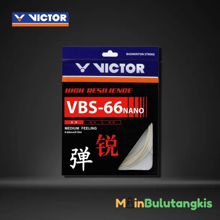 Victor VBS 66/ VBS 66 Nano Original สายไม้แบดมินตัน