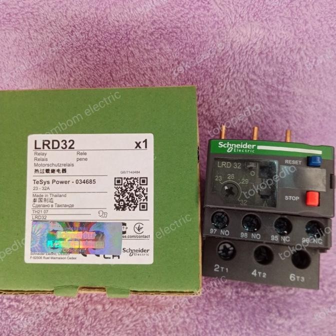 - THERMAL OVERLOAD LRD32/LRD 32 SCHNEIDER