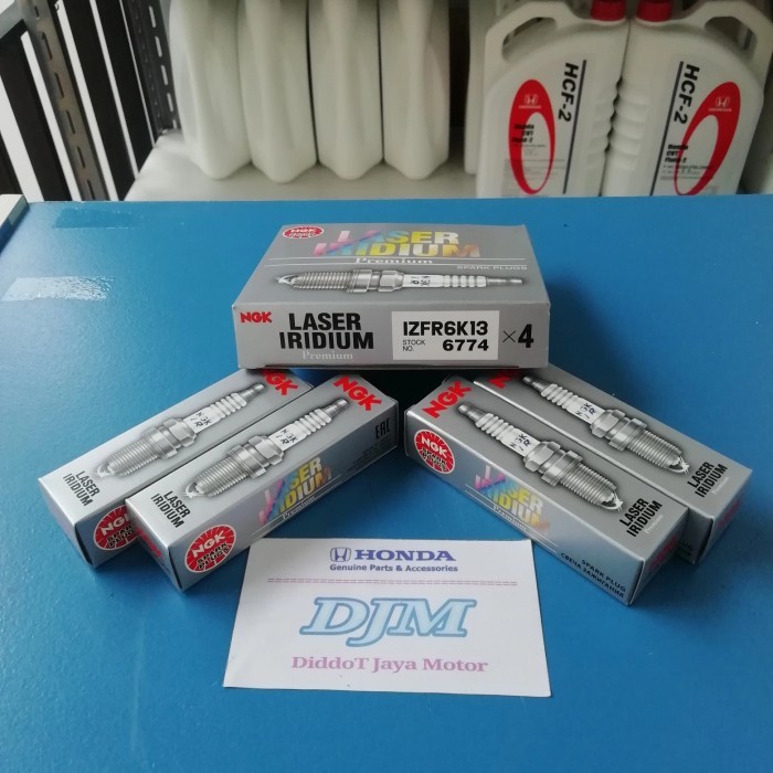 หัวเทียนเลเซอร์อิริเดียม (IZFR6K-13) Honda Jazz RS GE8 & GK5