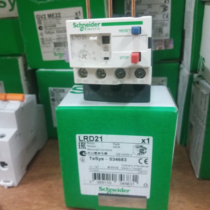 รีเลย์ความร้อน Overlode Schneider Lrd21