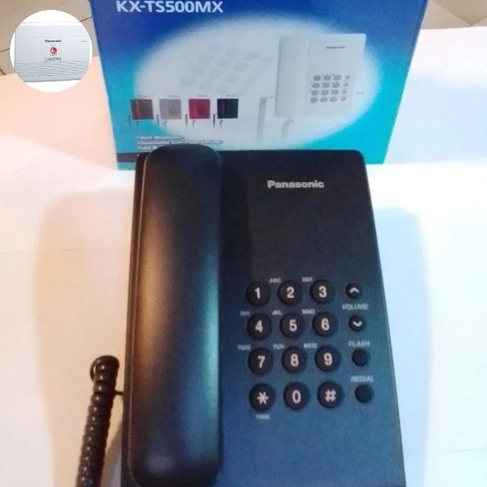 โทรศัพท์ Panasonic KX-TS500MX สีดํา