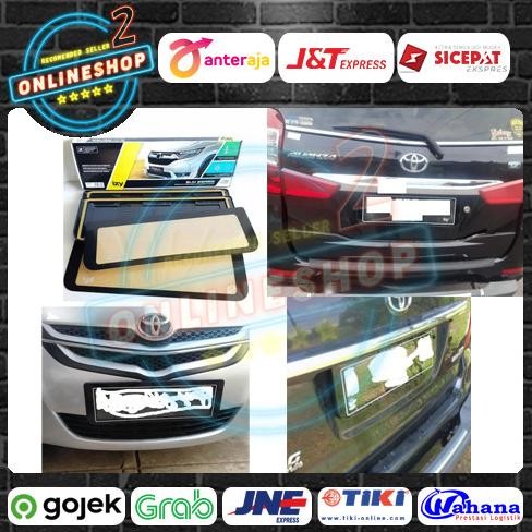 Ready กรอบป้ายทะเบียนตัวเลข Izy / Mika Izy Number Plate Holder / แผ่นเลขรถยนต์