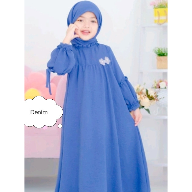 Tanggung Bju Kurung Malaysia Party Games2025 Ank ชุดยาวนําเข้า Khimar Motif Cool ชุด Games2025 มุสลิ