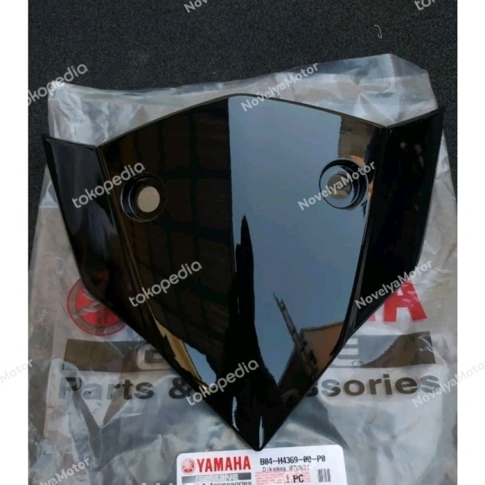 ฝาครอบ 1 ด้านหน้า VISOR YAMAHA MT25 MT 25 สีดํา ORIGINAL YAMAHA B04-H4369-00-P0