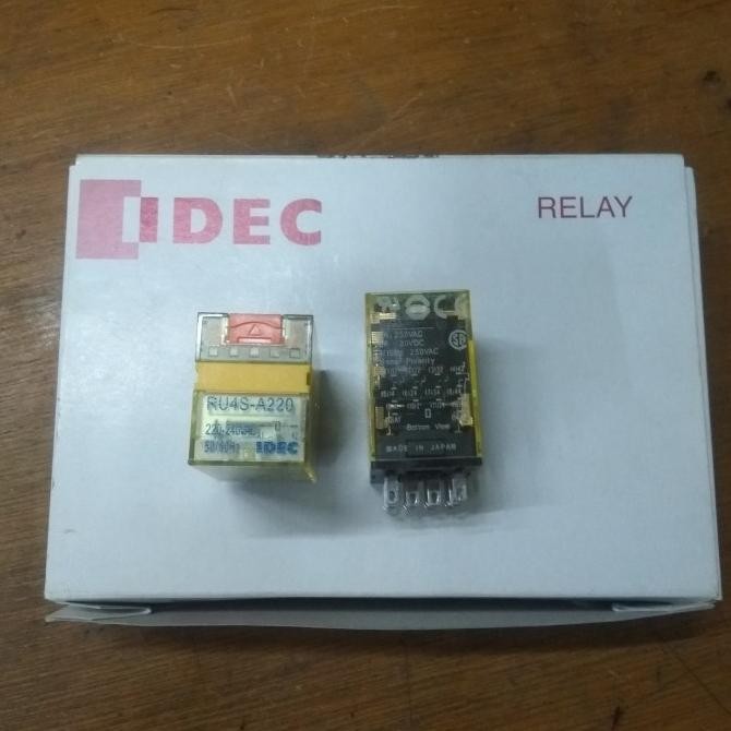 RELAY IDEC RU4S-A220 14 FEET ORIGINAL / RELAY idec