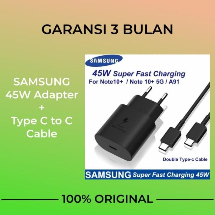 - Samsung Fast Charger Type C 45W ของแท้