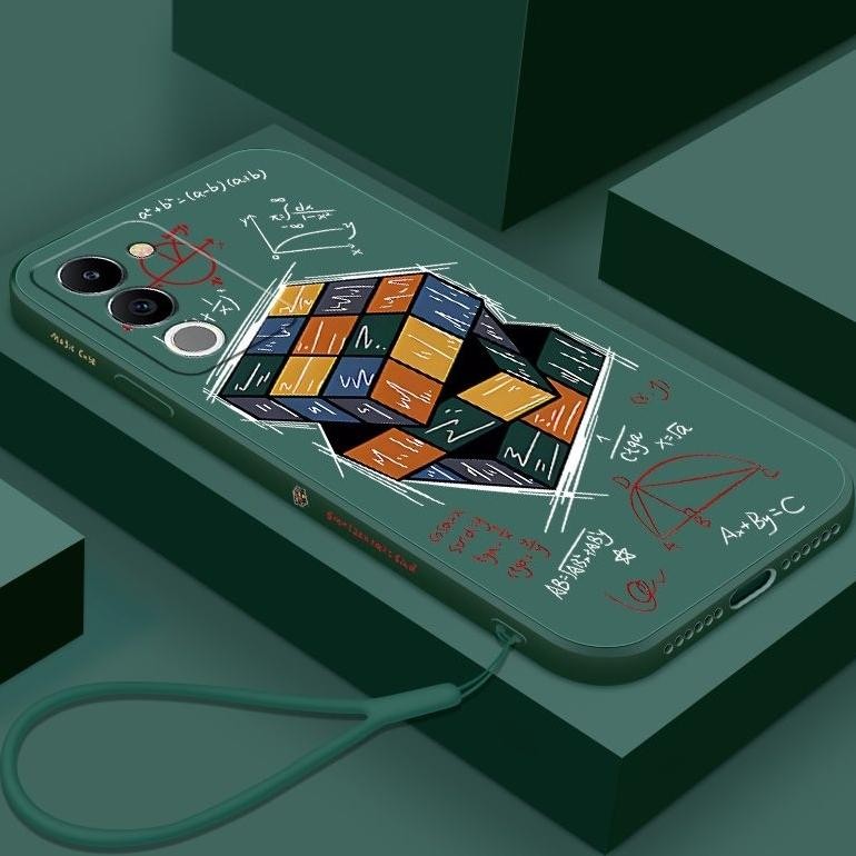 เคสพิเศษ VIVO V29 5G / VIVO V29E 5G softcase ซิลิคอนแฟชั่น rubik dimensions ฝาหลัง My56