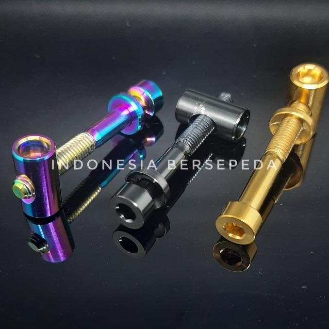 Titanium Bolt M5x40 มม.สําหรับ Seatpost - Titanium Bolt Seatpost