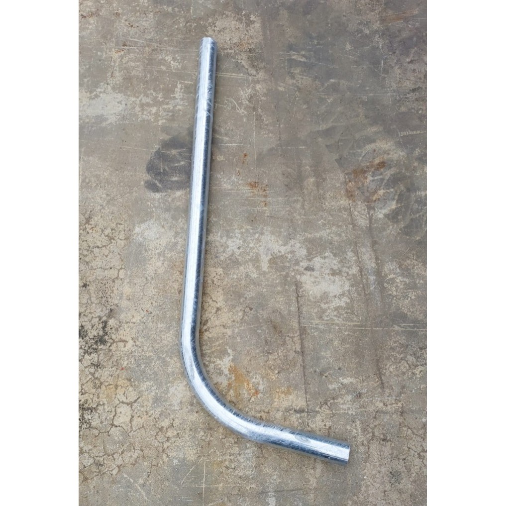 ขนาดท่อ 2 นิ้ว Street Light เครื่องประดับแฮนด์ / Od 57 ชุบสังกะสีแล้ว