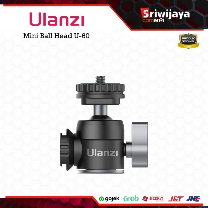 จัดส่งฟรี - Ulanzi Mini Ball Head U-60