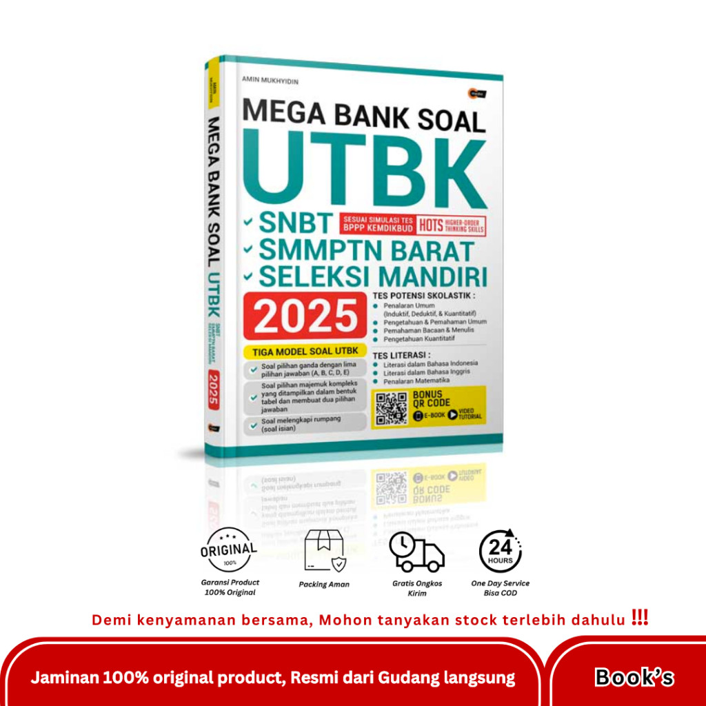 MEGA BANK OF UTBK 2025 QUESTIONS - AMIN MUKHYIDIN