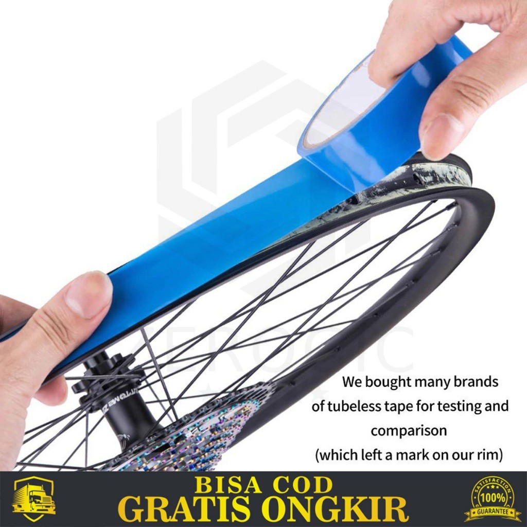 TUBBLES PATCH TAPE สําหรับ MOUNTAIN BIKES, ANTI-LEAK, RIM PROTECTOR TAPE