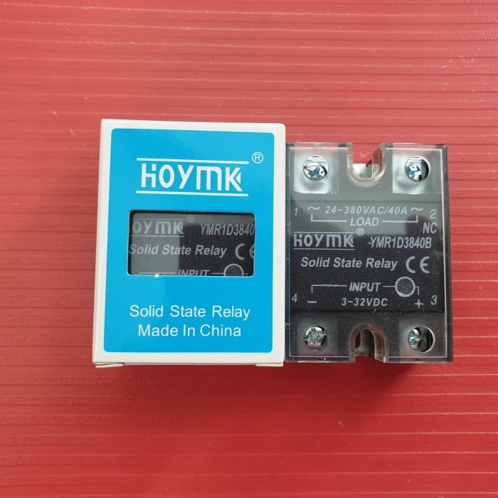 Hoymk Ssr Solid State Relay 40A 380Vac Nc Normaly Close Ymr1D3840B
