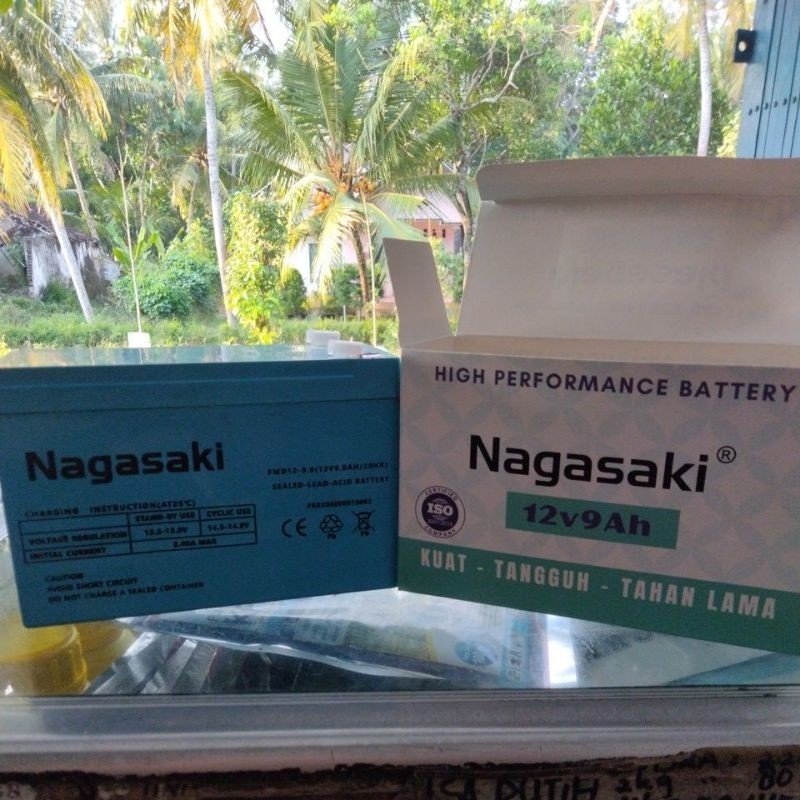 แบตเตอรี่แห้ง Nagasaki 12V 9Ah