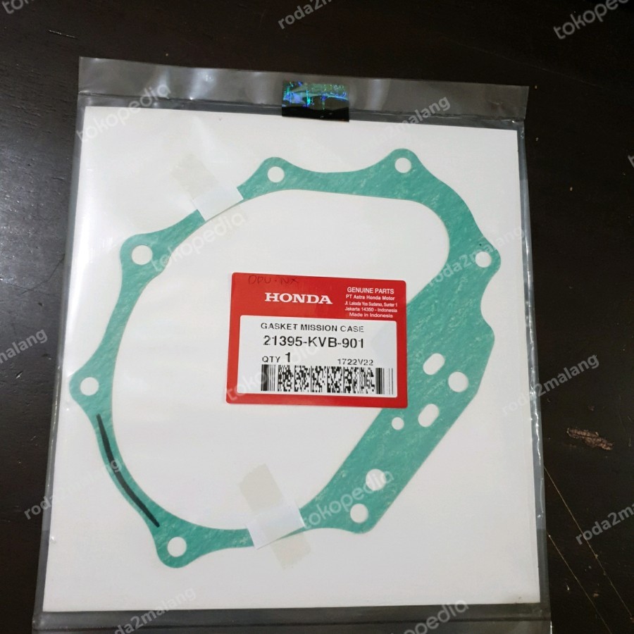 ปะเก็น, แพ็คเพลา, รีโมทเกียร์, Vario ORIGINAL AM 21395-KVB-901