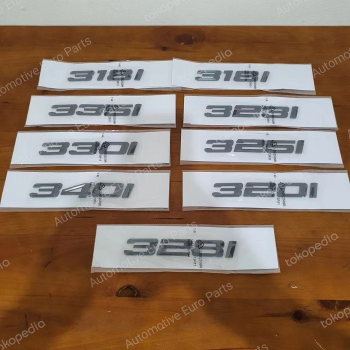 การเขียนสัญลักษณ์ 318I 335I 330I 340I 323I 325I 320I 328I สําหรับ Bmw