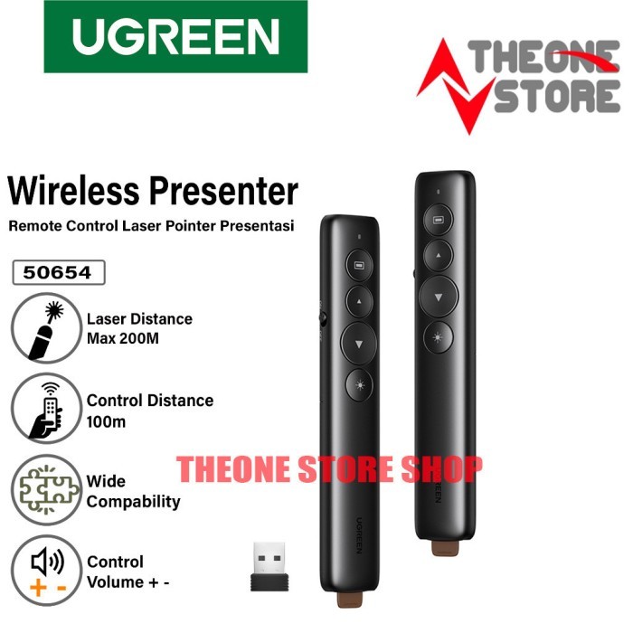 ล่าสุด - Ugreen Wireless Laser Pointer Presenter Laser Pointer Presentation
