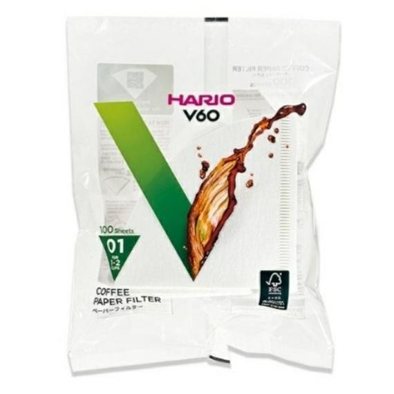 ผลิตภัณฑ์ที่โดดเด่น] กรองกาแฟ Japan VCF-01 100 แผ่น/แพ็ค - สีขาว